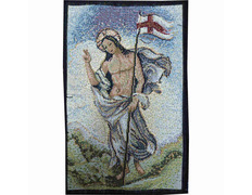 Adicionar ao carrinho Imagem de Cristo Ressuscitado | Tapeçaria 17 x 23 cm Imagem de Cristo Ressuscitado | Tapeçaria 17 x 23 cm