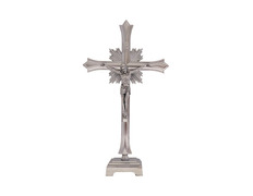 Crucifixo de mesa com 20,5 cm de altura