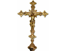 Adicionar ao carrinho Cruz paroquial de bronze | Quatro Evangelistas Cruz paroquial de bronze | Quatro Evangelistas