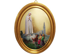 Quadro com a imagem de Nossa Senhora de Fátima