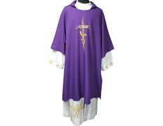 Adicionar ao carrinho Dalmática nas quatro cores litúrgicos morado Dalmática nas quatro cores litúrgicos morado