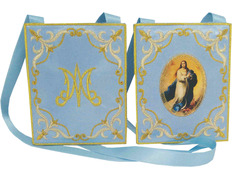 Adicionar ao carrinho Escapulário azul da Imaculada Conceição | 10 x 8 cm. Escapulário azul da Imaculada Conceição | 10 x 8 cm.