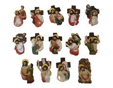 Estações da Via Crucis com imã