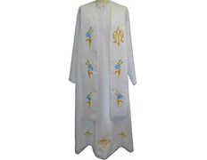 Estolon de poliéster com emblema mariana bordada (AM)