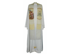 Estola da Virgem do Carmen com o Menino