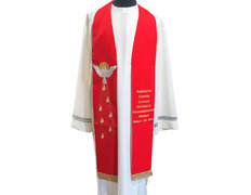 Estolon bordado do Espírito Santo