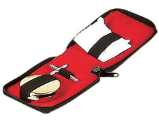 Adicionar ao carrinho Carteira sacramental com exterior símil pele e interior vermelho Carteira sacramental com exterior símil pele e interior vermelho