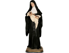 Santa Rita de Casia com Crucifijo