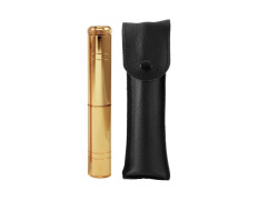 Hissope litúrgico de 17 cm. com estojo dourado