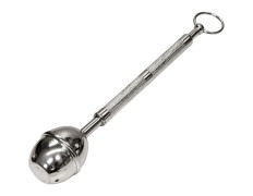 Escova de metal niquelado - 21 cm comprimento