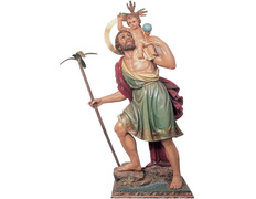 Adicionar ao carrinho São Cristóvão com o Menino no ombro São Cristóvão com o Menino no ombro