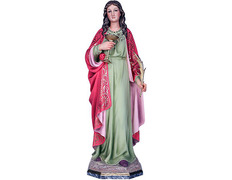 Figura de Santa Lúcia, padroeira dos cegos