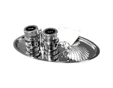 Adicionar ao carrinho Jogo de Bautizo fabricado em aço inoxidável Jogo de Bautizo fabricado em aço inoxidável