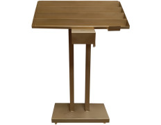 Lampadário para igreja fabricado em forja | Cor dourada