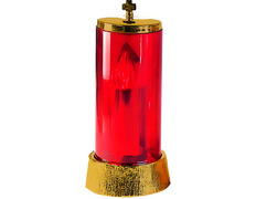 Adicionar ao carrinho Lâmpada do Santíssimo elétrica com vaso vermelho Lâmpada do Santíssimo elétrica com vaso vermelho