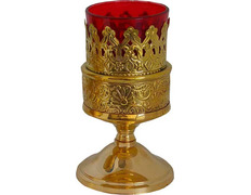 Adicionar ao carrinho Lâmpada de velas com copo de vidro vermelho Lâmpada de velas com copo de vidro vermelho