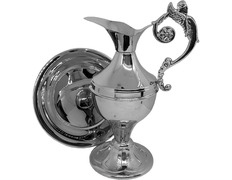 Adicionar ao carrinho Lavamanos de metal niquelado | Lavabo para igrejas Lavamanos de metal niquelado | Lavabo para igrejas