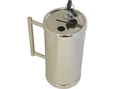 Adicionar ao carrinho Limosnero de metal plateado Limosnero de metal plateado