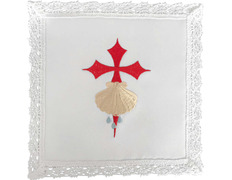 Adicionar ao carrinho Palia bordado Cruz de Santiago e Concha | Ano Santo Palia bordado Cruz de Santiago e Concha | Ano Santo