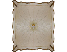 Palio procesional bordado para seis varas