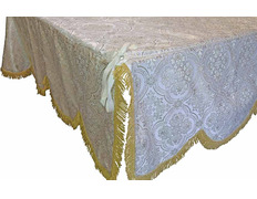 Pálio religioso brocado de 4 varas