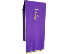 Adicionar ao carrinho Pano de atril de poliéster com fleco de ouro morado Pano de atril de poliéster com fleco de ouro morado