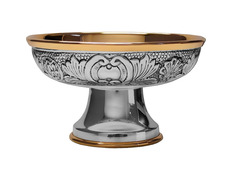 Adicionar ao carrinho Patena cincelada com banho de ouro interior Patena cincelada com banho de ouro interior