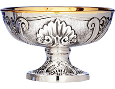 Adicionar ao carrinho Patena de prata com elementos em relevo Patena de prata com elementos em relevo