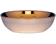 Adicionar ao carrinho Patena de prata sem pé com repulhado simples Patena de prata sem pé com repulhado simples