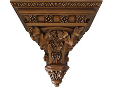 Peana de marmolina para esculturas religiosas