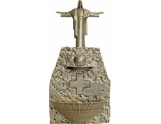 Pila de água abençoada com dispensador eletrônico