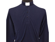 Adicionar ao carrinho Polo clergyman azul marinho M/L Polo clergyman azul marinho M/L