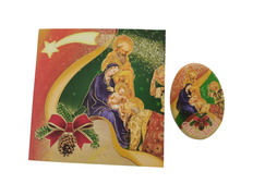 Adicionar ao carrinho Postal de Natal e imã religioso Postal de Natal e imã religioso