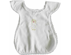 Vestido para Baptismo com vela bordada