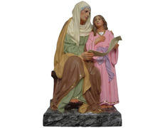 Santa Ana sentada com a Virgem Maria