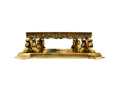 Suporte de bronze para sagrario