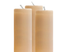 Vela de cera para altar | 5 cm. diâmetro