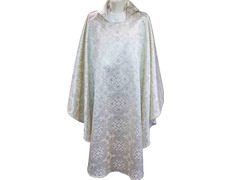 Adicionar ao carrinho Casula confeccionada em tecido brocada Casula confeccionada em tecido brocada