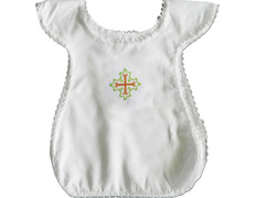 Vestido de Bautizo para bebês com bordado