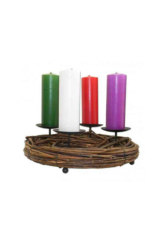 Velas e coroas do Advento 2025, significado das cores