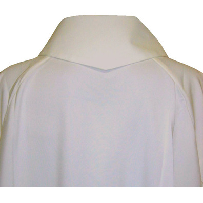 Alba lisa de poliéster cor beige