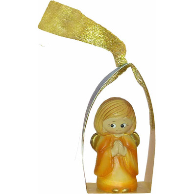 Angelito para a Árvore de Natal laranja