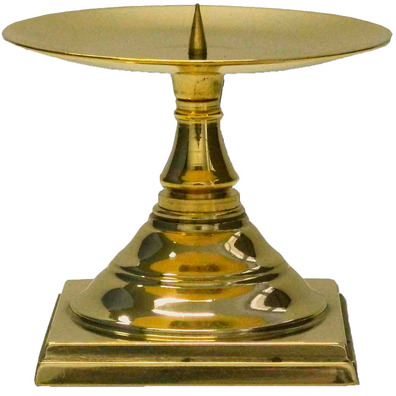 Candeleiro para altar para vela de cera