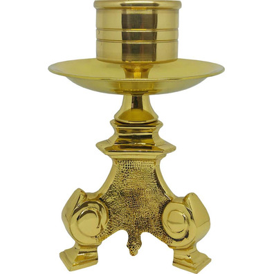 Candeleiro para altar com Crucifijo