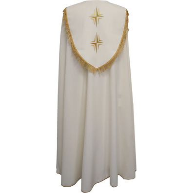 Capa pluvial com Cruces beige