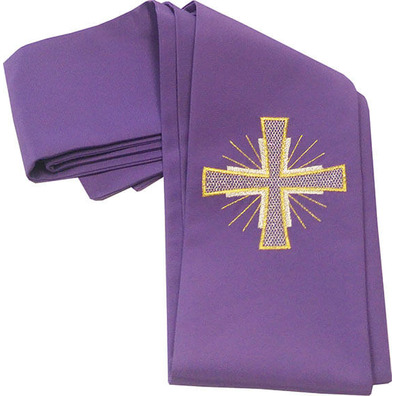 Casulla nas quatro cores litúrgicos | Poliéster morado