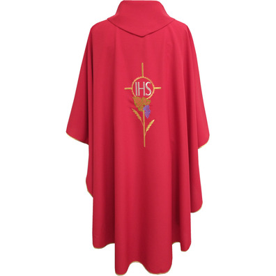 Casullas baratas para sacerdotes em cor vermelha