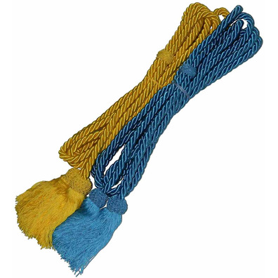 Cíngulo de rayão com borla de fio de cuquillo