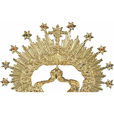 Coroa imperial com aureola