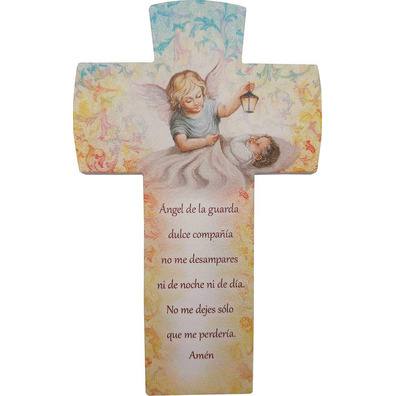 Crucifixo de parede | Anjo da Guarda
